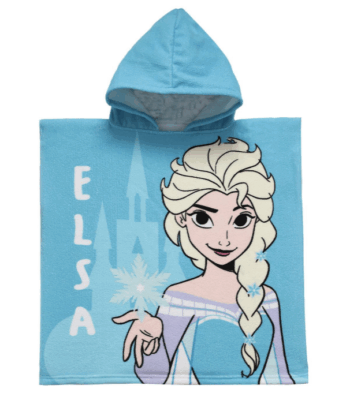 Poncho playa infantil Frozen