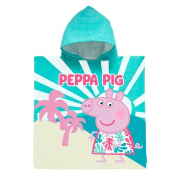 poncho peppa pig suncity infantil